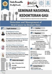 Detection and Management of Oral Cancer in Dental Clinic