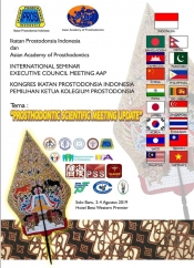 Prosthodontic Scientific Meeting Update