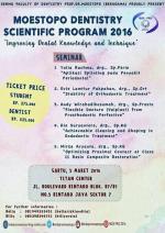Moestopo Dentistry Scientific Program 2016