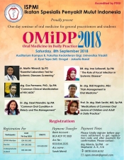Oral Medicine in Daily Practice (OMiDP) 2018