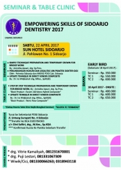 Empowering Skills of Sidoarjo Dentistry 2017