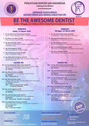 Seminar dan Kursus Kedokteran Gigi Berkelanjutan (SKKGB) VII 