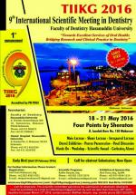The 9th International Dentistry Scientific Meeting